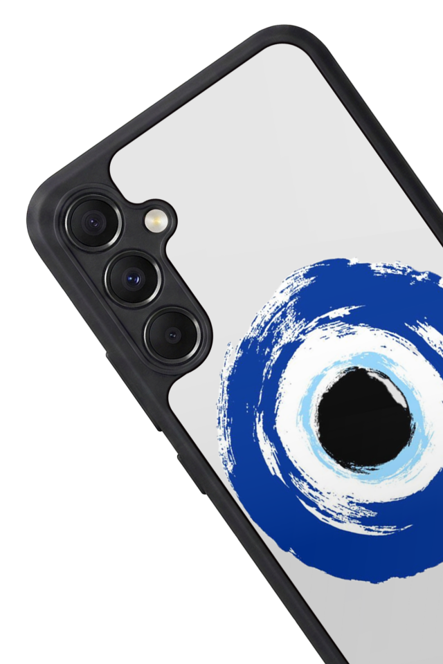 Samsung Galaxy A34 Uyumlu Nazar Tasarımlı Glossy Premium Kılıf