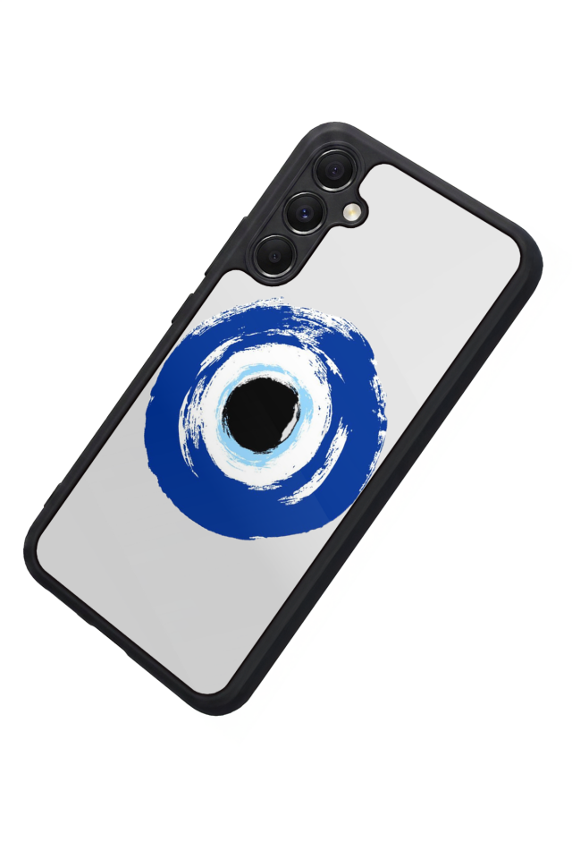 Samsung Galaxy A34 Uyumlu Nazar Tasarımlı Glossy Premium Kılıf