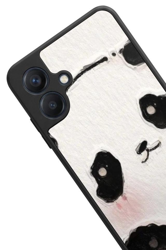 Samsung Galaxy A07 Uyumlu Panda Tasarımlı Glossy Premium Kılıf