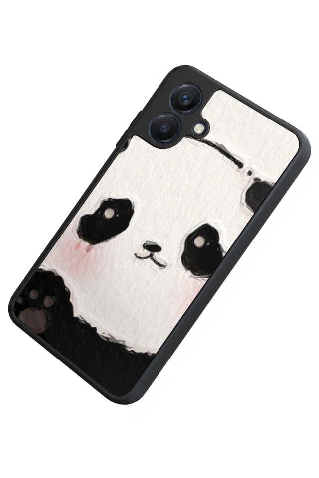 Samsung Galaxy A07 Uyumlu Panda Tasarımlı Glossy Premium Kılıf