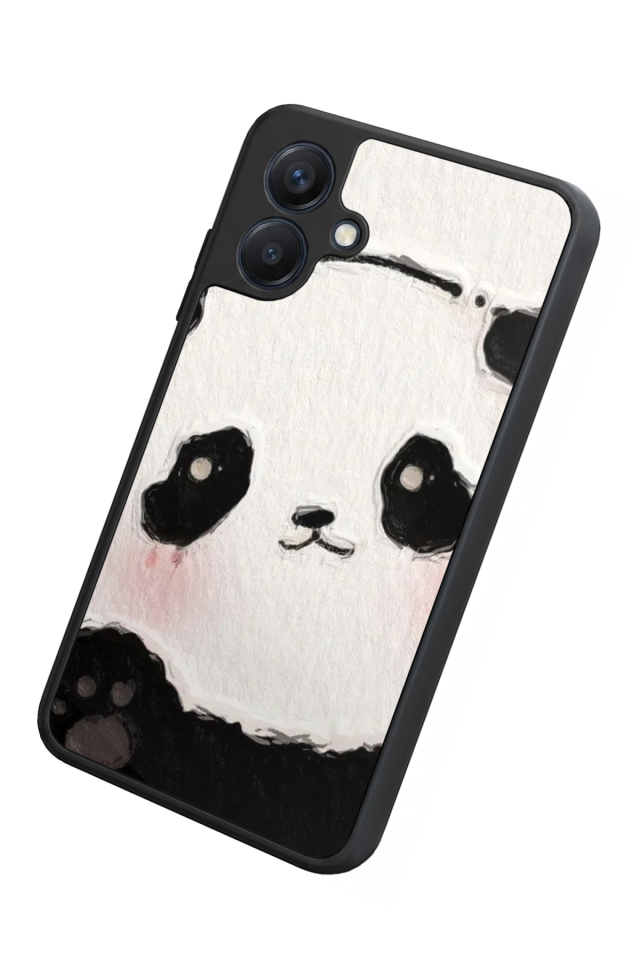 Samsung Galaxy A07 Uyumlu Panda Tasarımlı Glossy Premium Kılıf