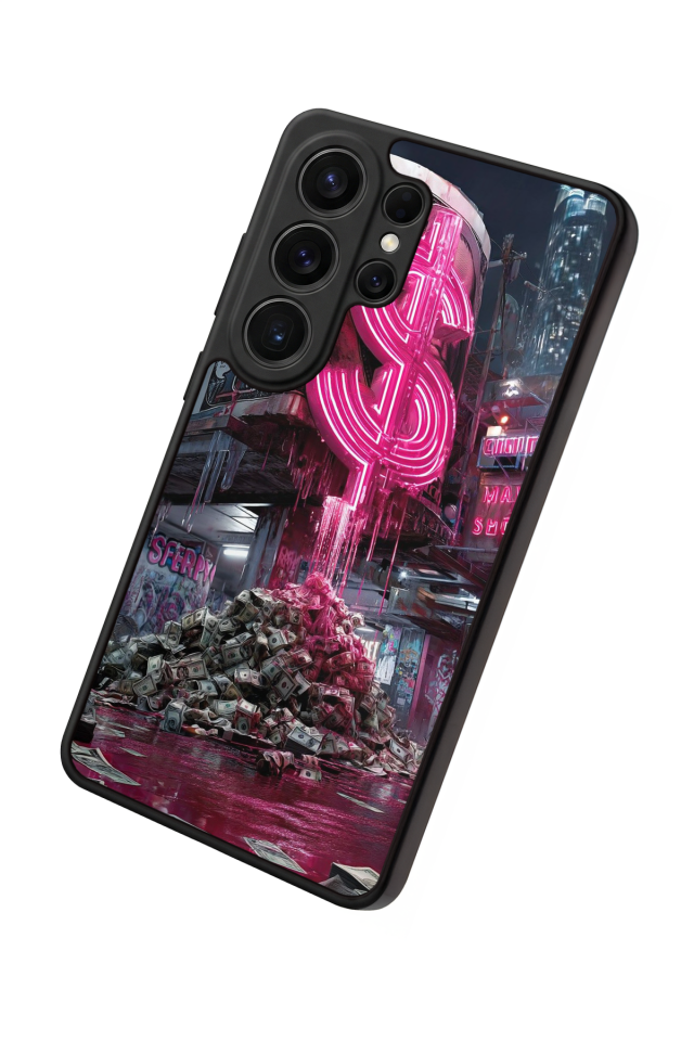Samsung Galaxy S26 Ultra Uyumlu Para Tasarımlı Glossy Premium Kılıf