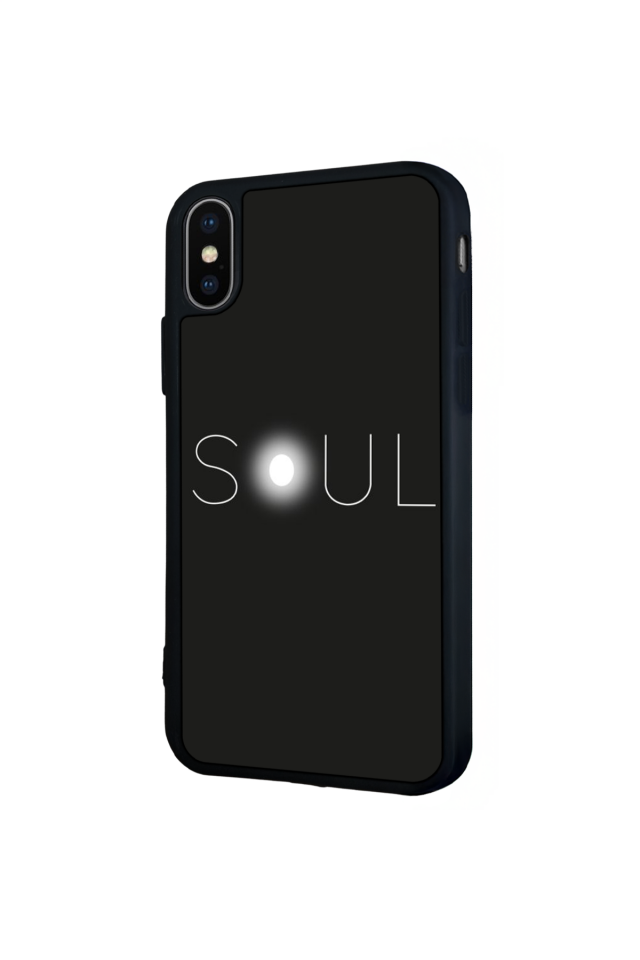 iPhone XS Max Uyumlu SOUL Tasarımlı Glossy Premium Kılıf