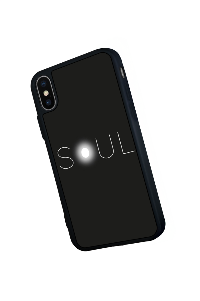 iPhone XS Max Uyumlu SOUL Tasarımlı Glossy Premium Kılıf
