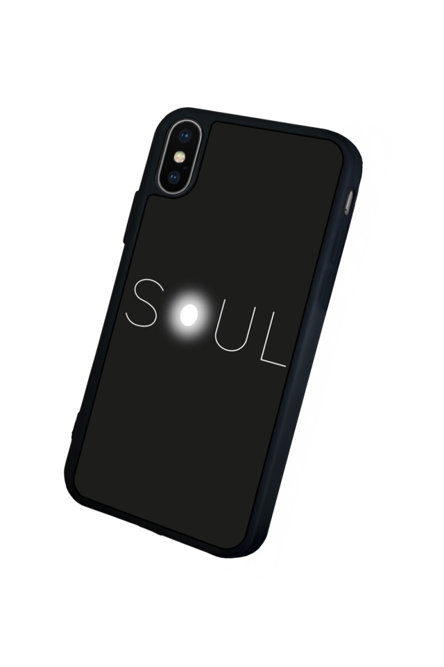 iPhone XS Max Uyumlu SOUL Tasarımlı Glossy Premium Kılıf