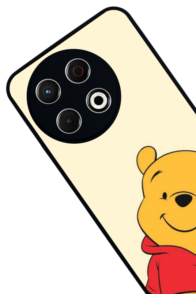 Tecno Spark 30 Pro Uyumlu Winnie Tasarımlı Glossy Premium Kılıf