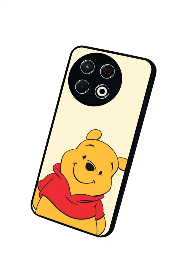 Tecno Spark 30 Pro Uyumlu Winnie Tasarımlı Glossy Premium Kılıf