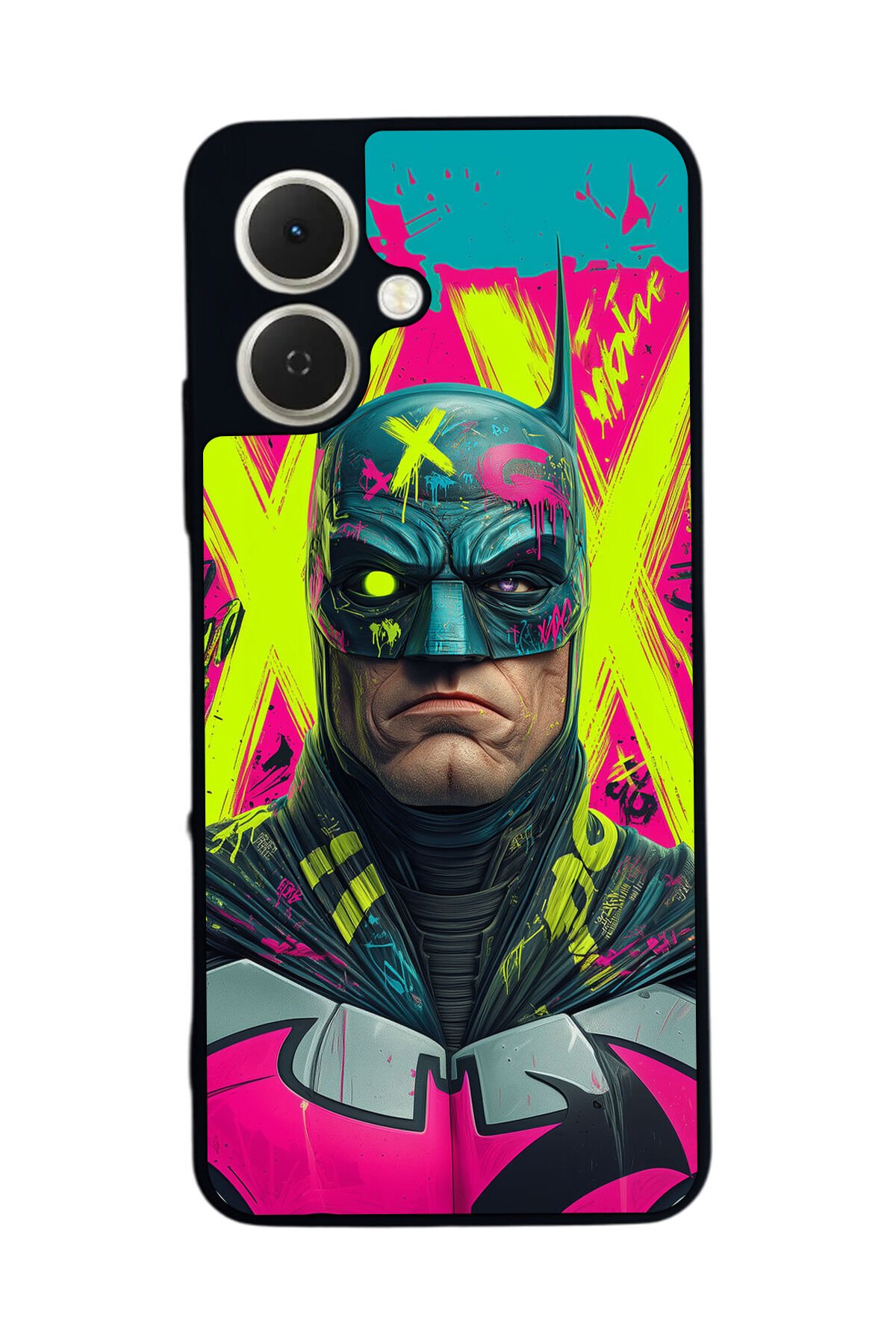 Tecno Spark GO 2 Uyumlu Batman Tasarımlı Glossy Premium Kılıf