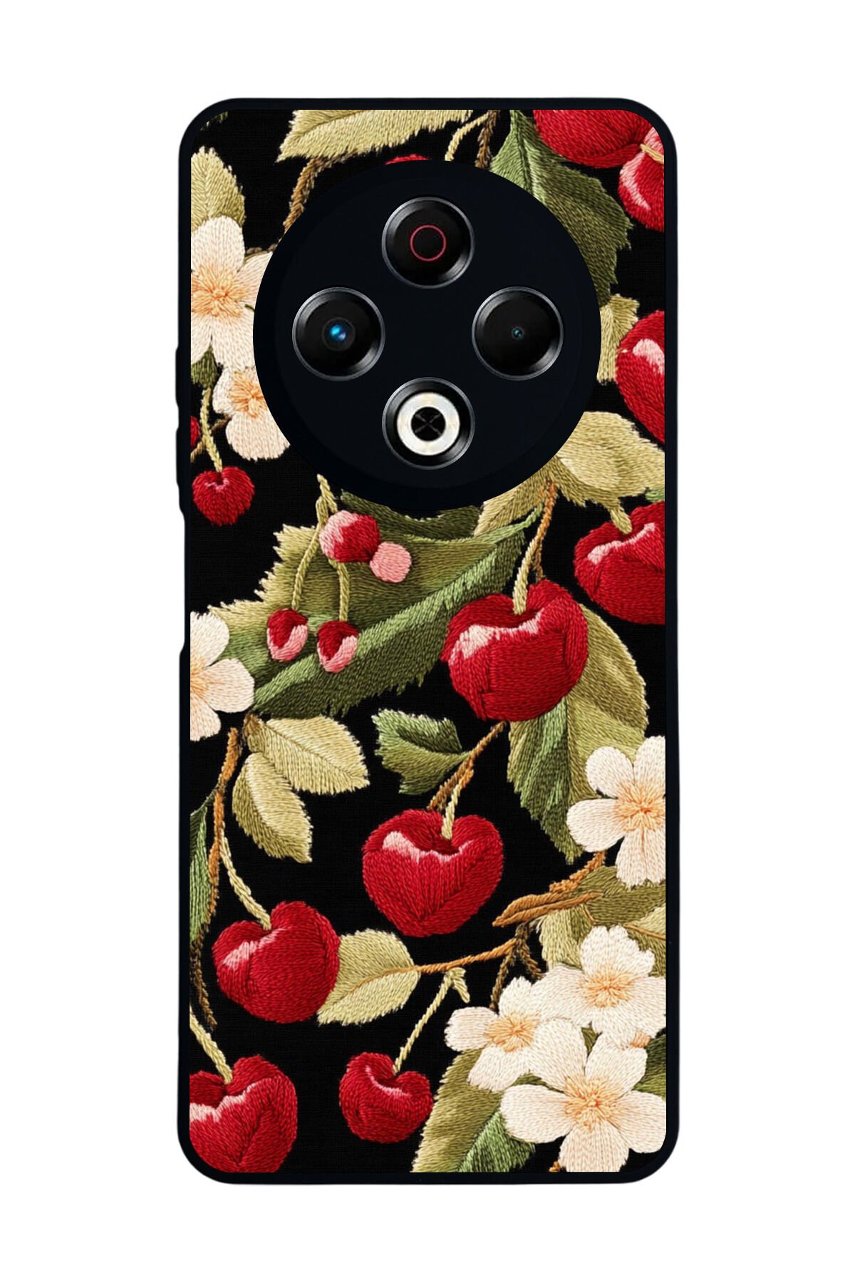 Tecno Spark 30 Uyumlu Floral Tasarımlı Glossy Premium Kılıf