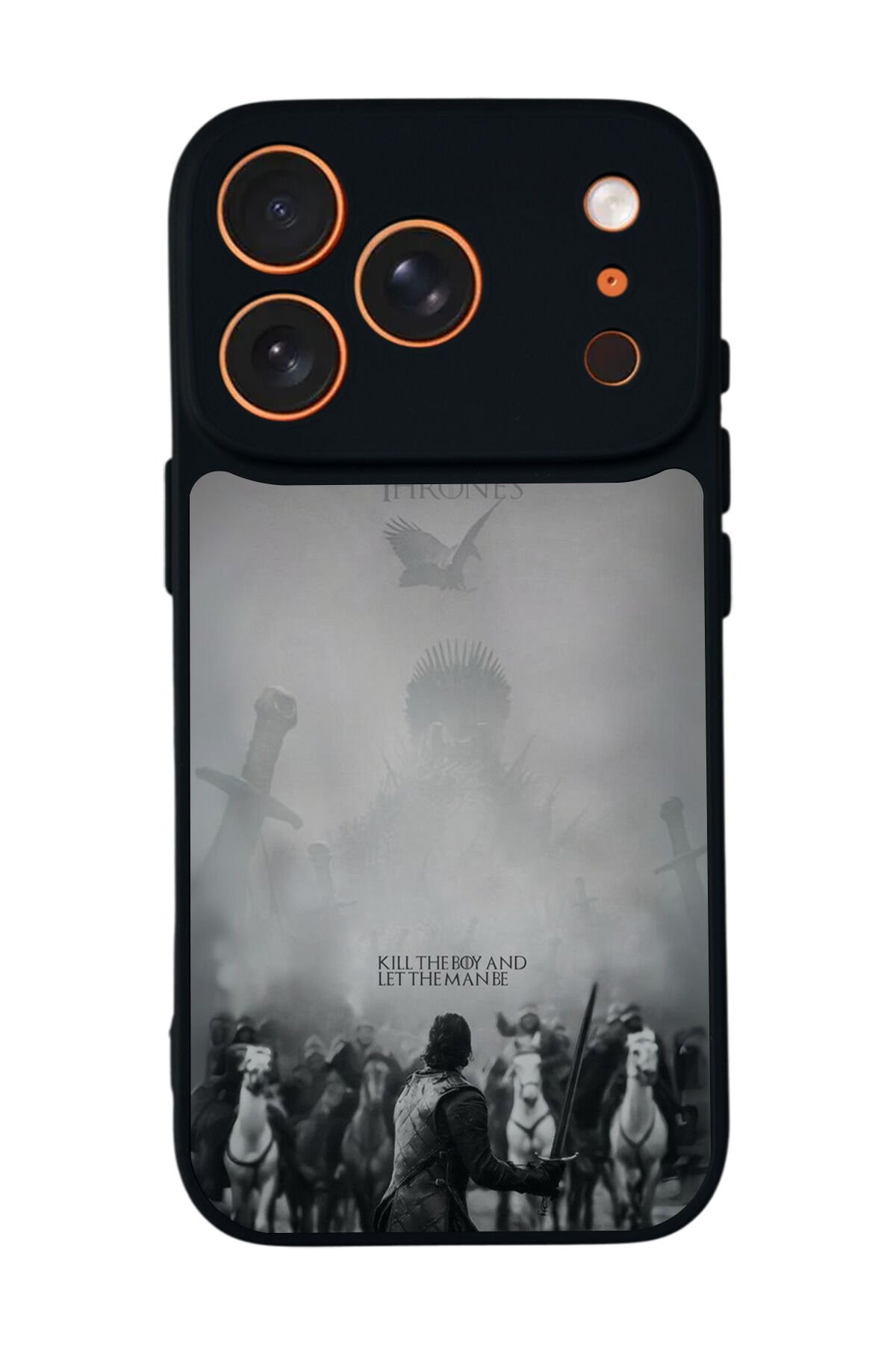 iPhone 17 Pro Uyumlu GameOfThrones Tasarımlı Glossy Premium Kılıf