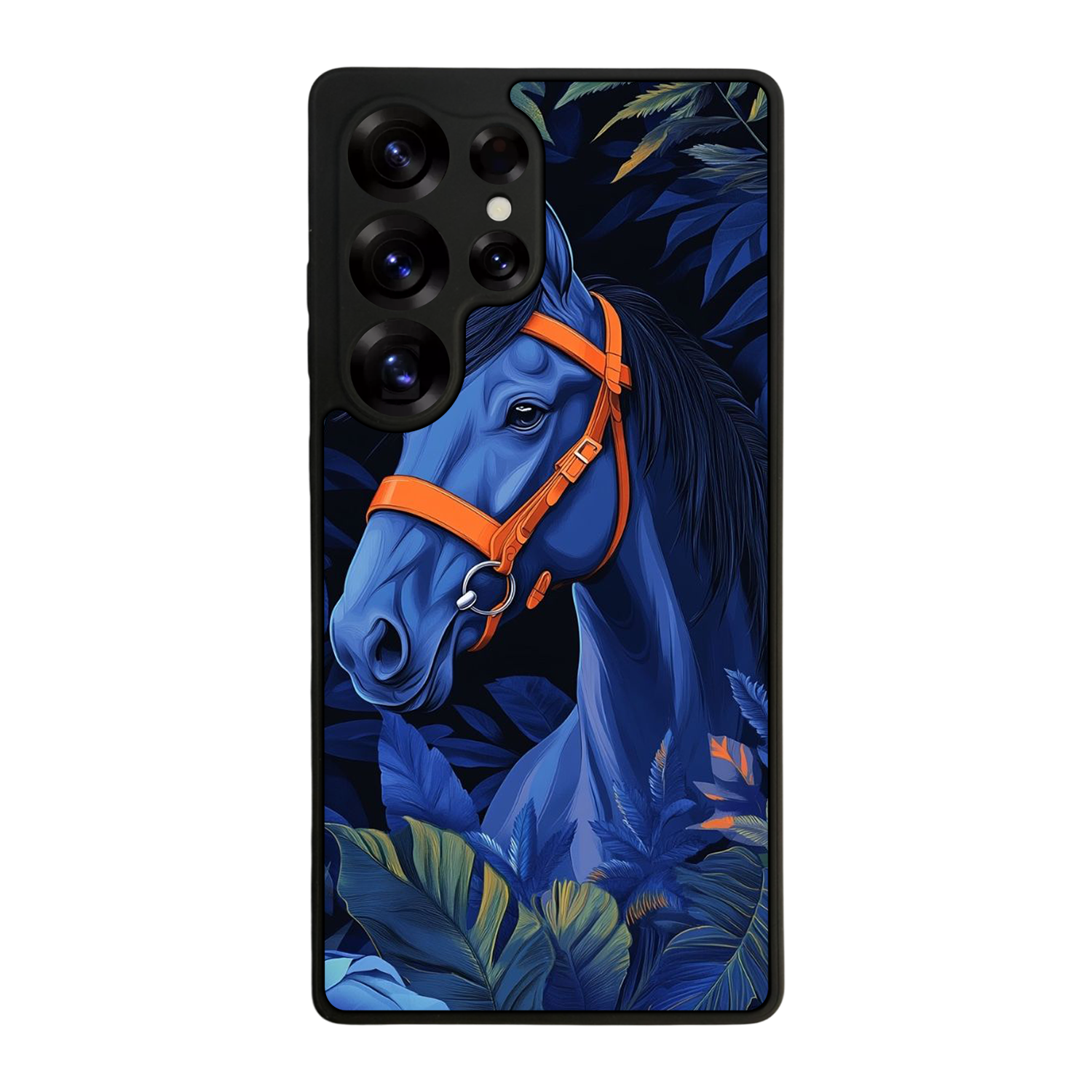 Samsung Galaxy S25 Ultra Uyumlu At Horse Tasarımlı Glossy Premium Kılıf