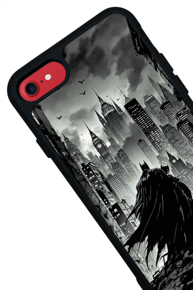 iPhone 8 Uyumlu Batman Tasarımlı Glossy Premium Kılıf