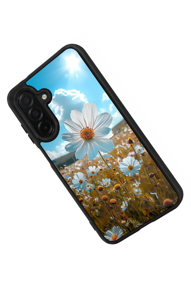 Samsung Galaxy A26 Uyumlu Cicek Tasarımlı Glossy Premium Kılıf