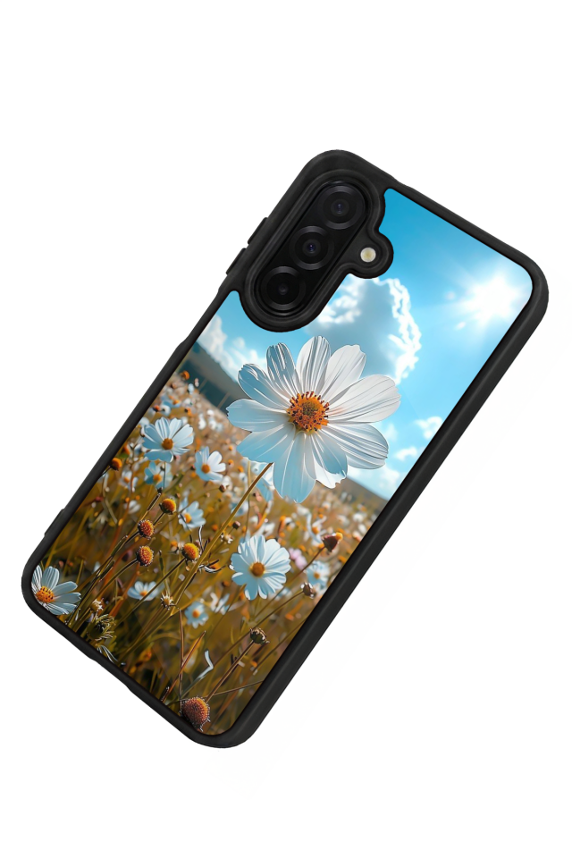 Samsung Galaxy A26 Uyumlu Cicek Tasarımlı Glossy Premium Kılıf
