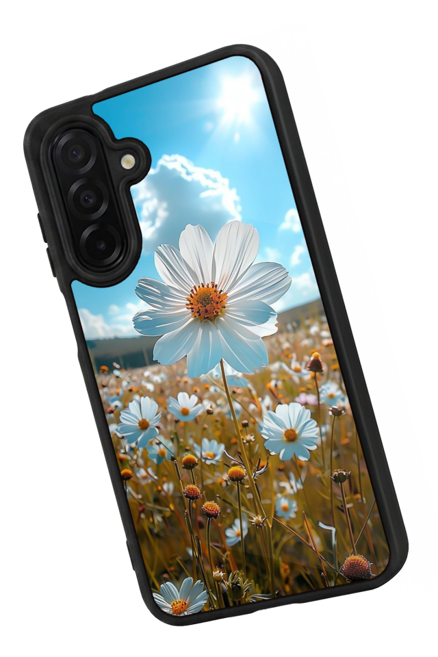 Samsung Galaxy A26 Uyumlu Cicek Tasarımlı Glossy Premium Kılıf