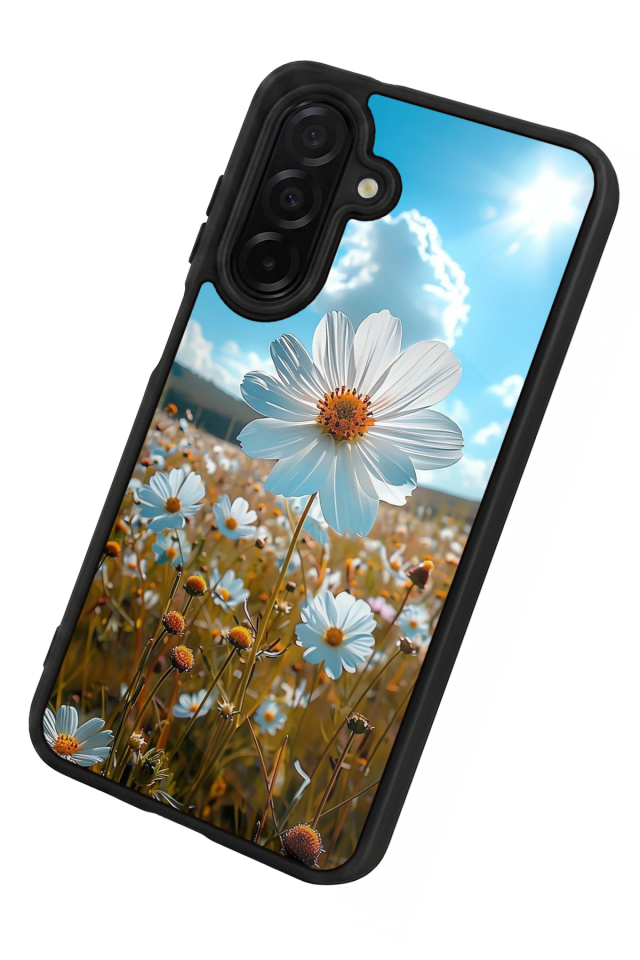 Samsung Galaxy A26 Uyumlu Cicek Tasarımlı Glossy Premium Kılıf
