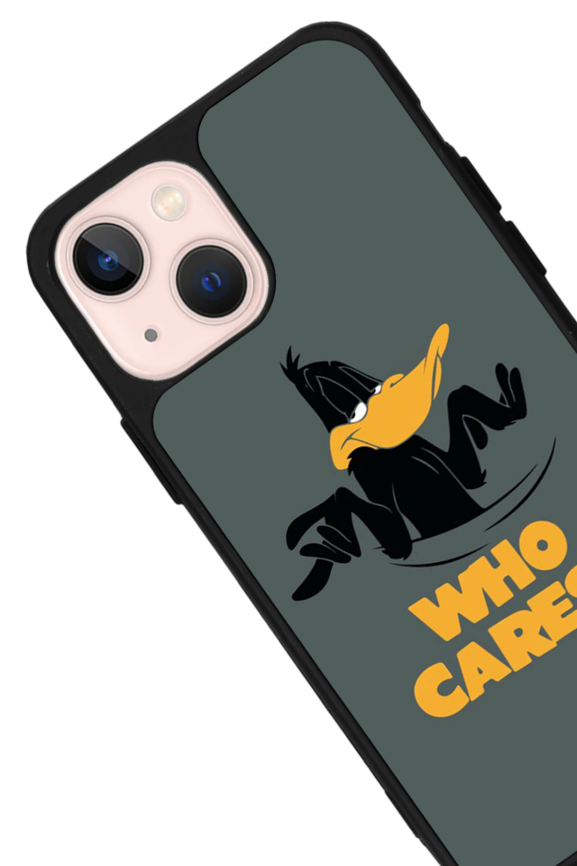 iPhone 13 Mini Uyumlu Daffy duck Tasarımlı Glossy Premium Kılıf