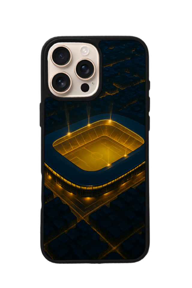 iPhone 16 Pro Uyumlu Fenerbahce Tasarımlı Glossy Premium Kılıf