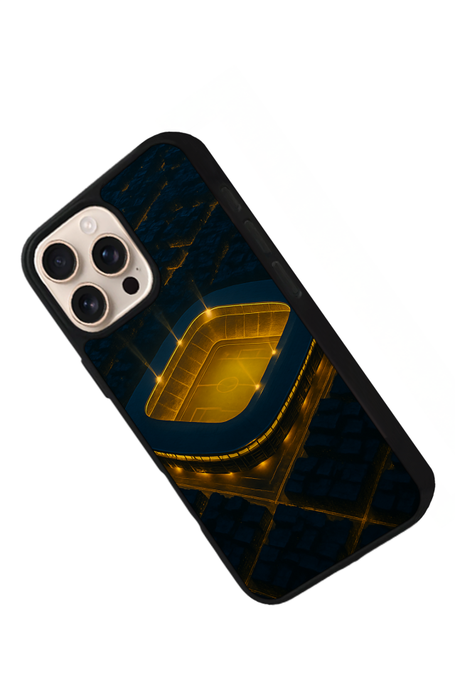 iPhone 16 Pro Uyumlu Fenerbahce Tasarımlı Glossy Premium Kılıf