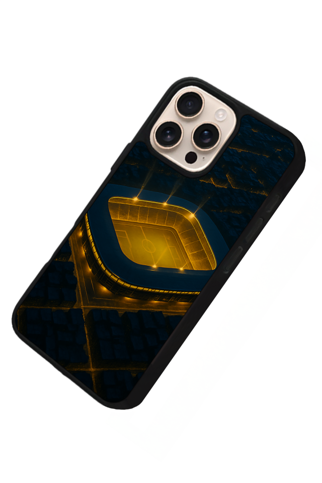 iPhone 16 Pro Uyumlu Fenerbahce Tasarımlı Glossy Premium Kılıf