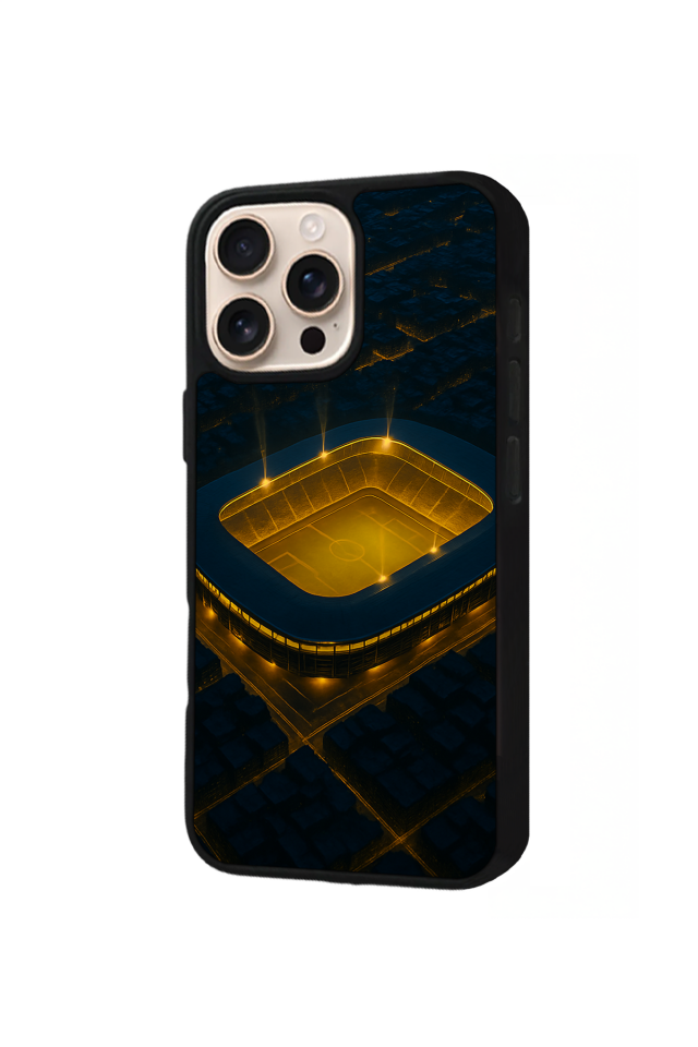 iPhone 16 Pro Uyumlu Fenerbahce Tasarımlı Glossy Premium Kılıf