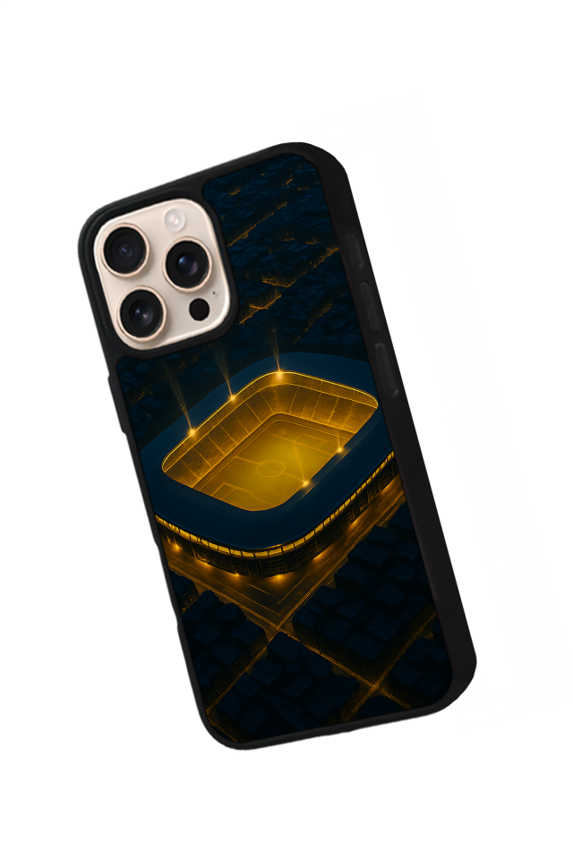 iPhone 16 Pro Uyumlu Fenerbahce Tasarımlı Glossy Premium Kılıf