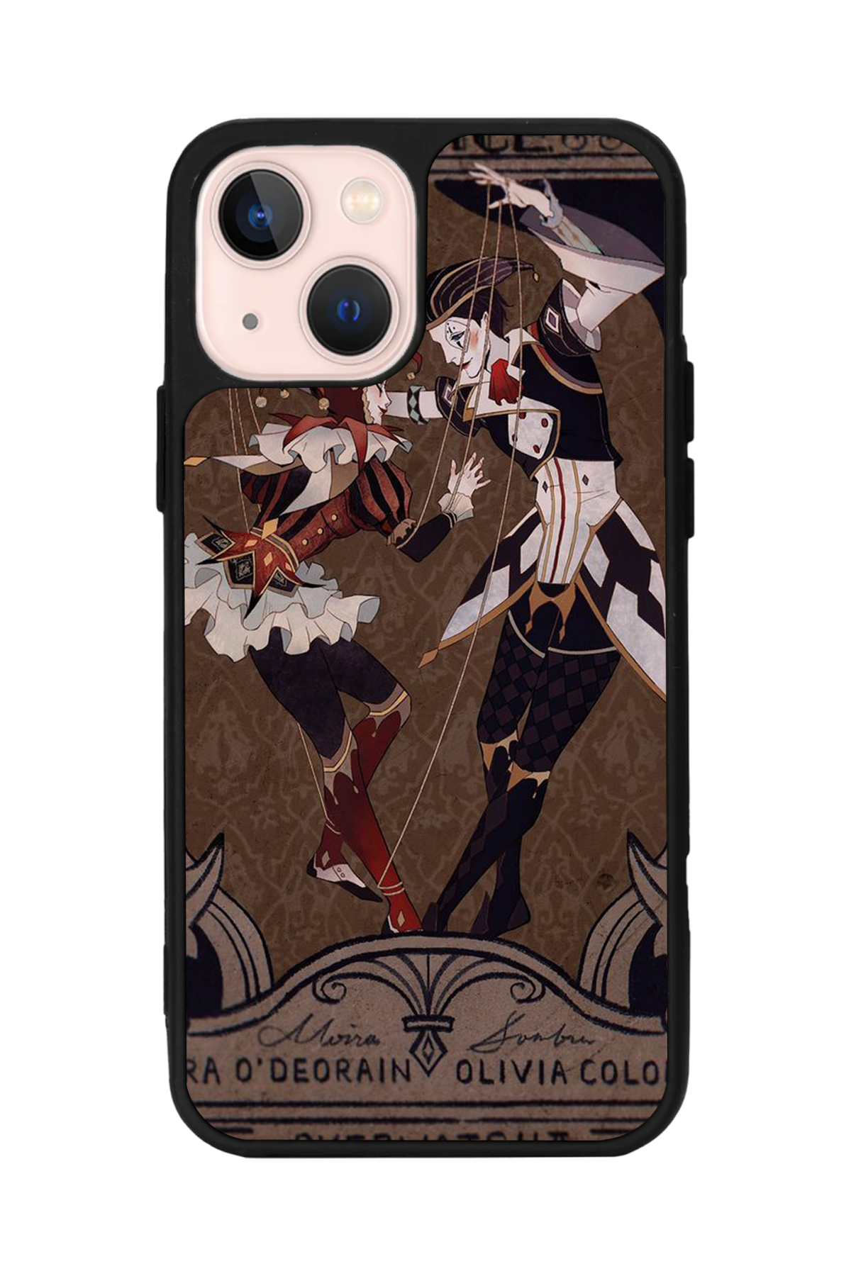 iPhone 13/14 Uyumlu  Kalp Love Tasarımlı Glossy Premium Kılıf