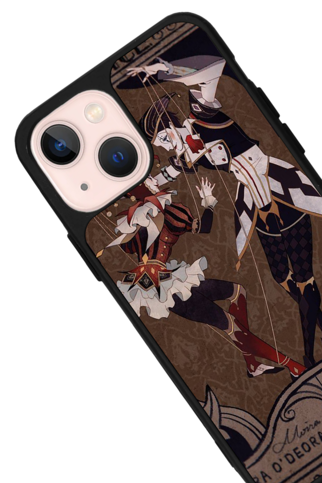 iPhone 13/14 Uyumlu  Kalp Love Tasarımlı Glossy Premium Kılıf