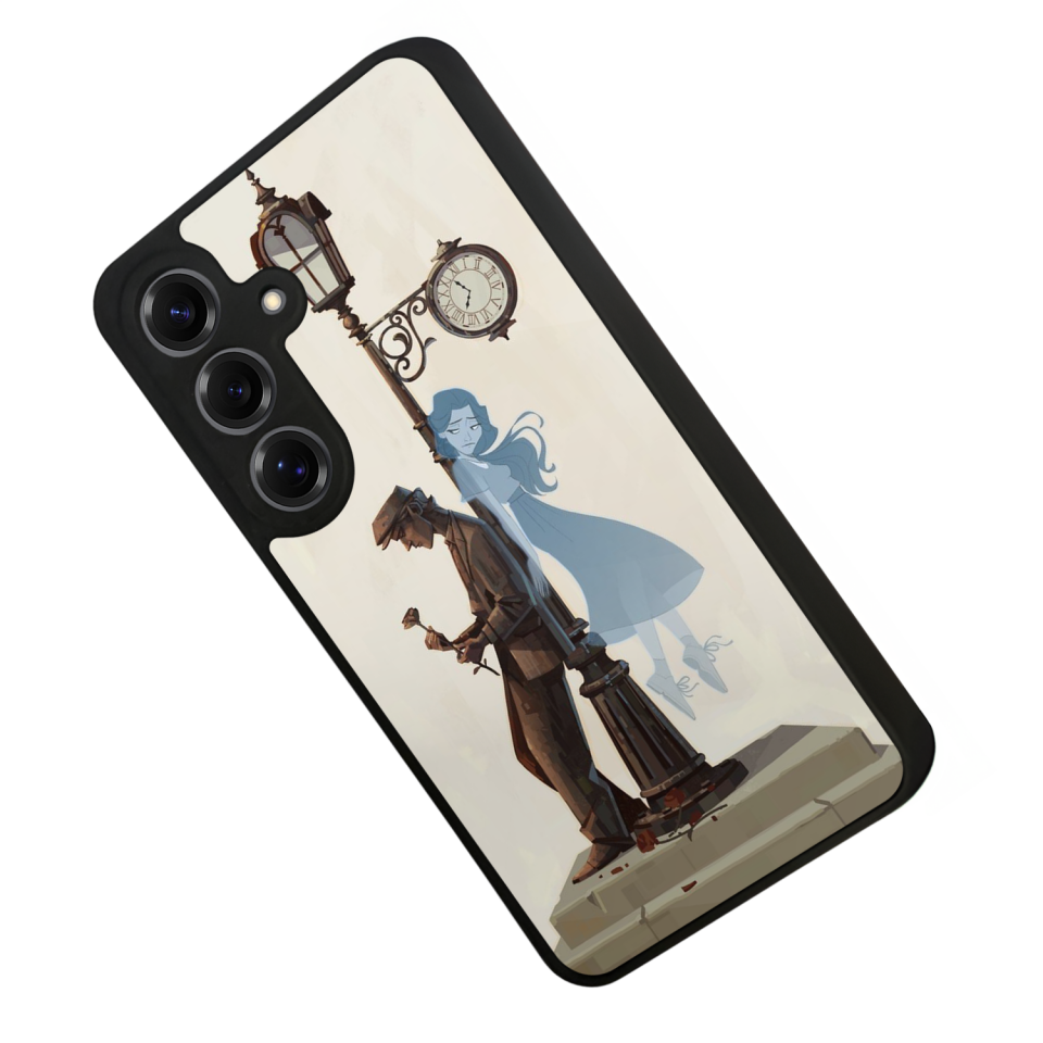 Samsung Galaxy S25 Uyumlu  Kalp Love Tasarımlı Glossy Premium Kılıf