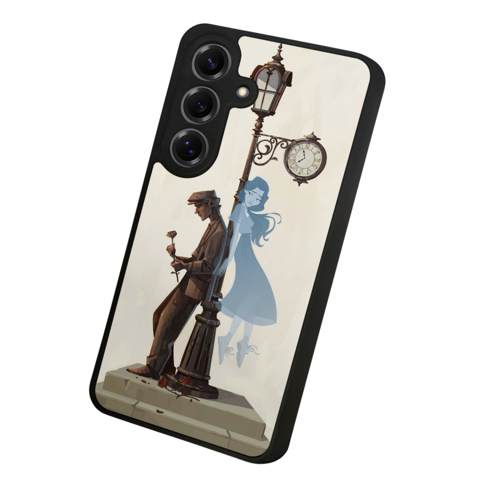 Samsung Galaxy S25 Uyumlu  Kalp Love Tasarımlı Glossy Premium Kılıf