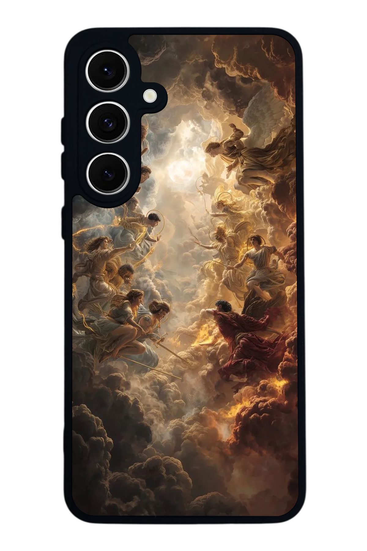 Samsung Galaxy A16 Uyumlu Melek Tasarımlı Glossy Premium Kılıf