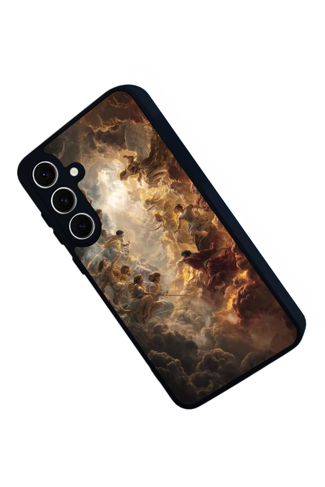 Samsung Galaxy A16 Uyumlu Melek Tasarımlı Glossy Premium Kılıf