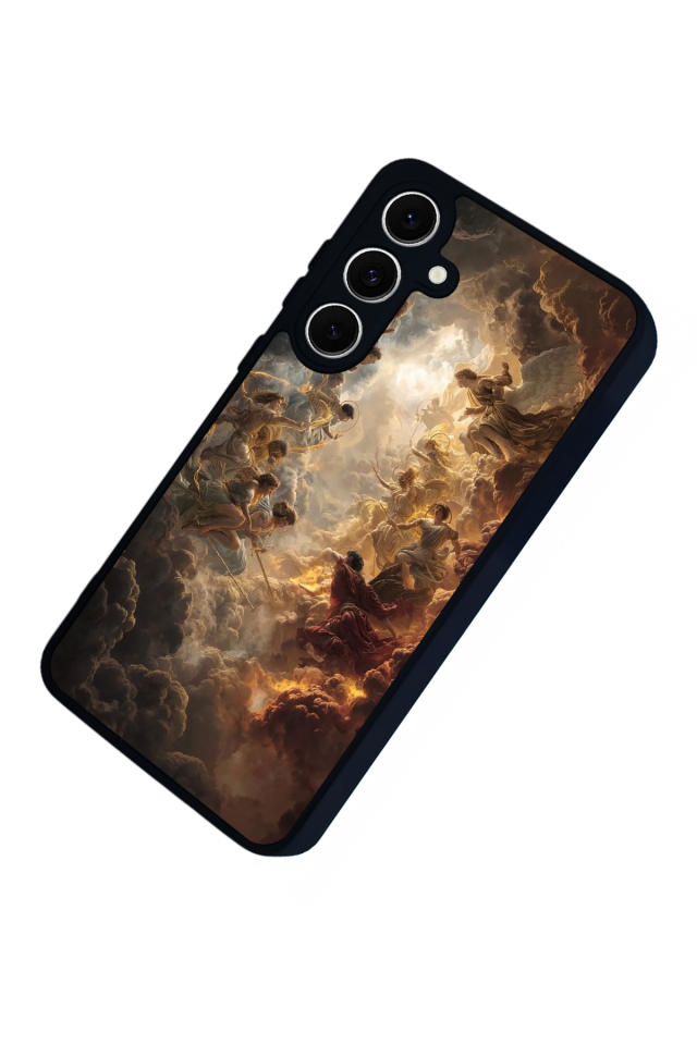 Samsung Galaxy A16 Uyumlu Melek Tasarımlı Glossy Premium Kılıf