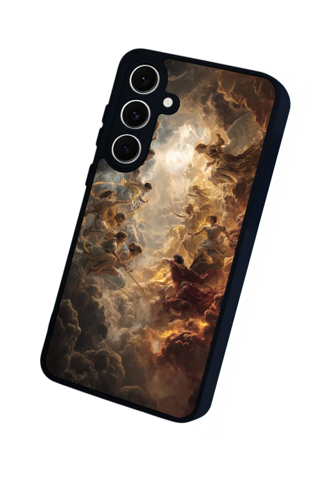 Samsung Galaxy A16 Uyumlu Melek Tasarımlı Glossy Premium Kılıf