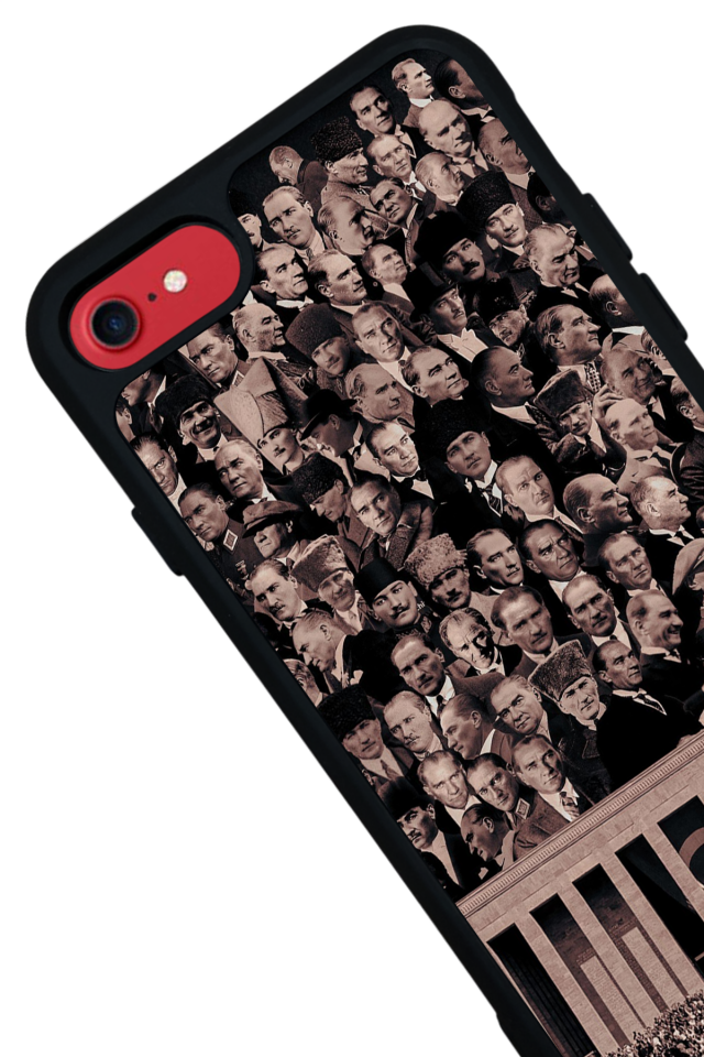 iPhone SE Uyumlu Mustafa Kemal Ataturk Tasarımlı Glossy Premium Kılıf