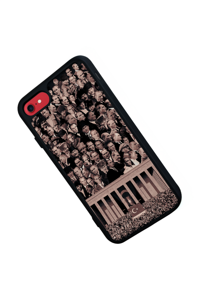 iPhone SE Uyumlu Mustafa Kemal Ataturk Tasarımlı Glossy Premium Kılıf