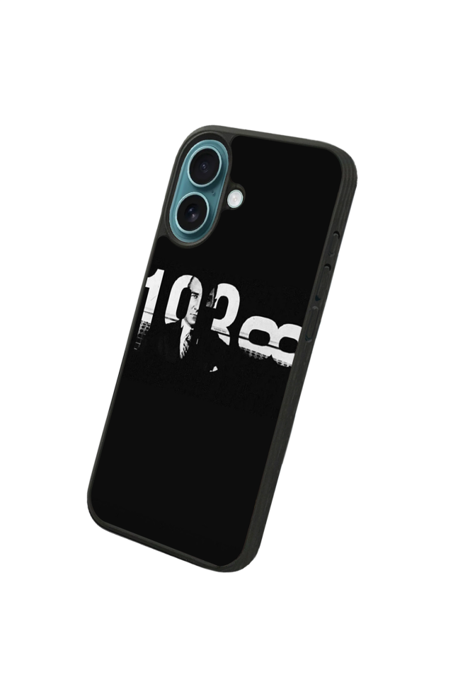 iPhone 16 Plus Uyumlu Mustafa Kemal Ataturk Tasarımlı Glossy Premium Kılıf