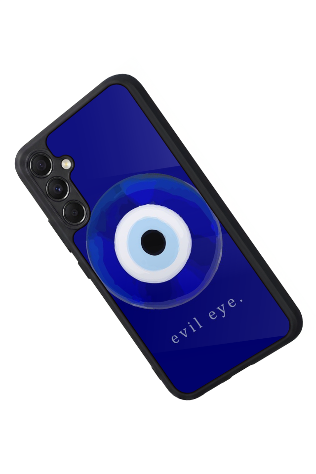 Samsung Galaxy A34 Uyumlu Nazar Tasarımlı Glossy Premium Kılıf