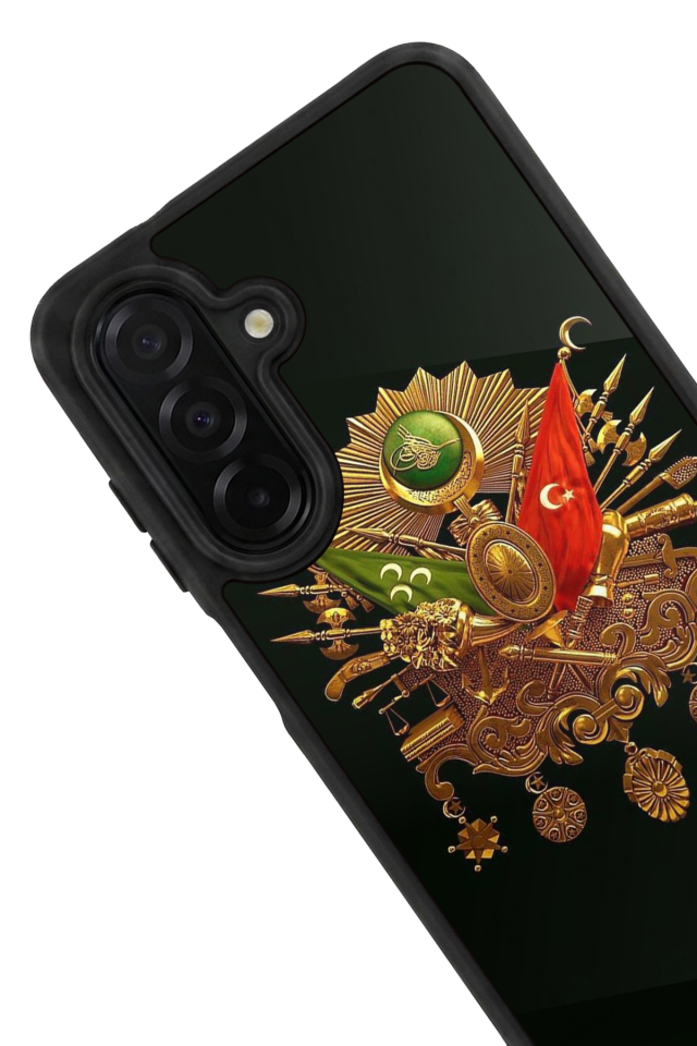 Samsung Galaxy A56 Uyumlu Osmanli Tugrasi Tasarımlı Glossy Premium Kılıf