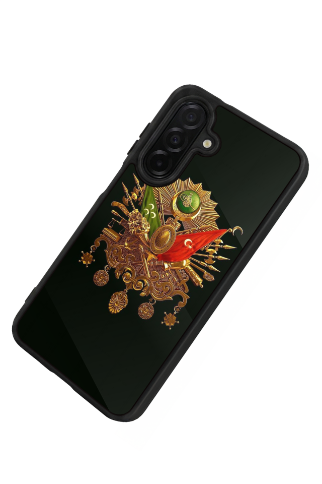 Samsung Galaxy A56 Uyumlu Osmanli Tugrasi Tasarımlı Glossy Premium Kılıf