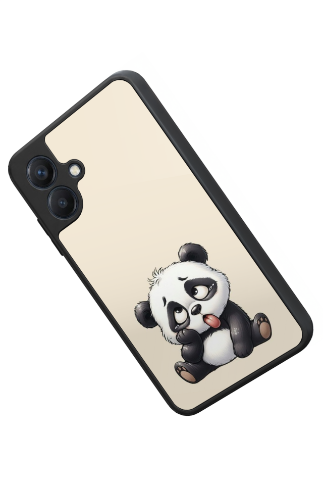 Samsung Galaxy A07 Uyumlu Panda Tasarımlı Glossy Premium Kılıf