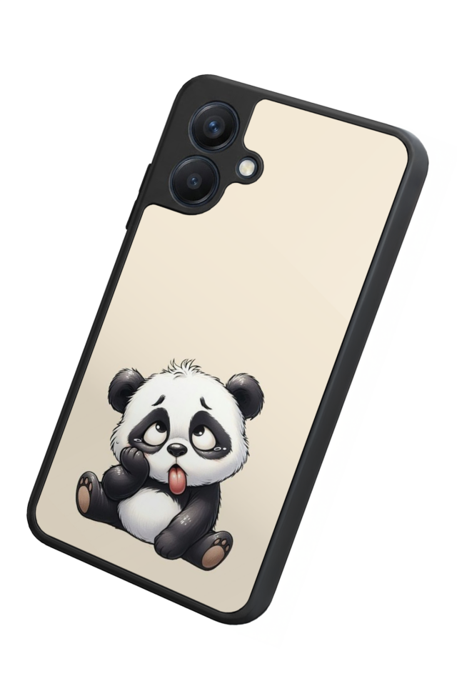 Samsung Galaxy A07 Uyumlu Panda Tasarımlı Glossy Premium Kılıf