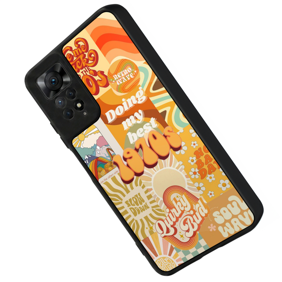 Xiaomi Redmi Note 11 Pro Uyumlu Poster Tasarımlı Glossy Premium Kılıf