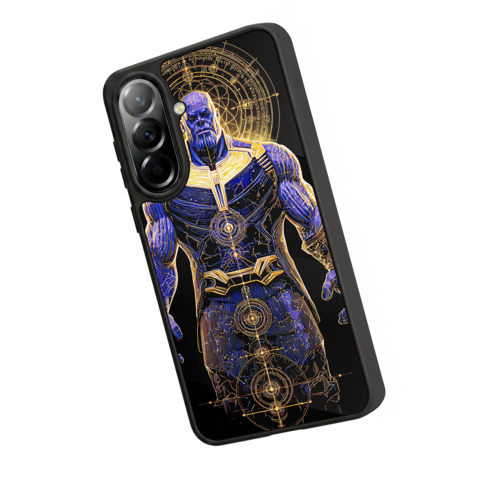 Samsung Galaxy A57 Uyumlu Thanos Tasarımlı Glossy Premium Kılıf