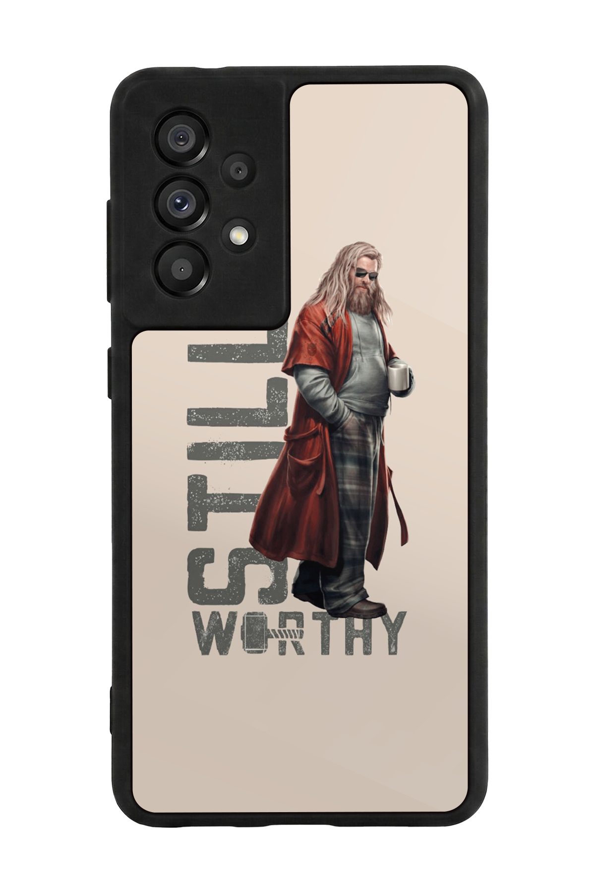 Samsung Galaxy A73 Uyumlu Thor Tasarımlı Glossy Premium Kılıf