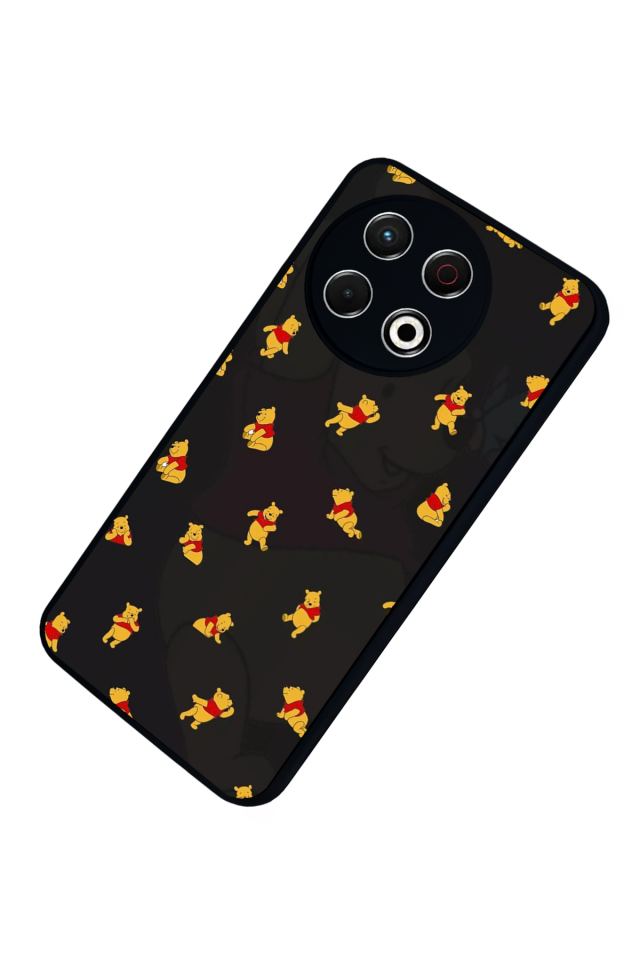 Tecno Spark 30 Pro Uyumlu Winnie Tasarımlı Glossy Premium Kılıf