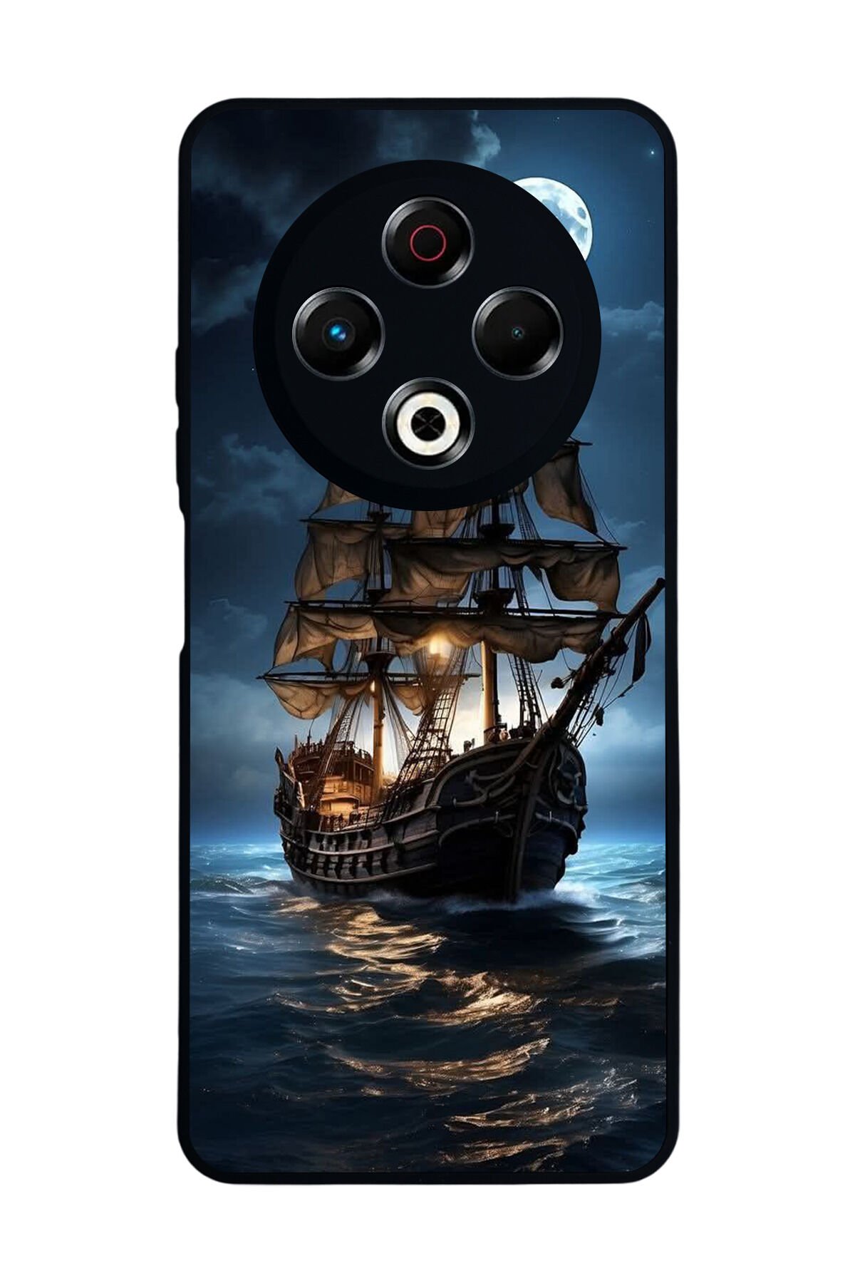 Tecno Spark 30 Uyumlu Korsan Tasarımlı Glossy Premium Kılıf