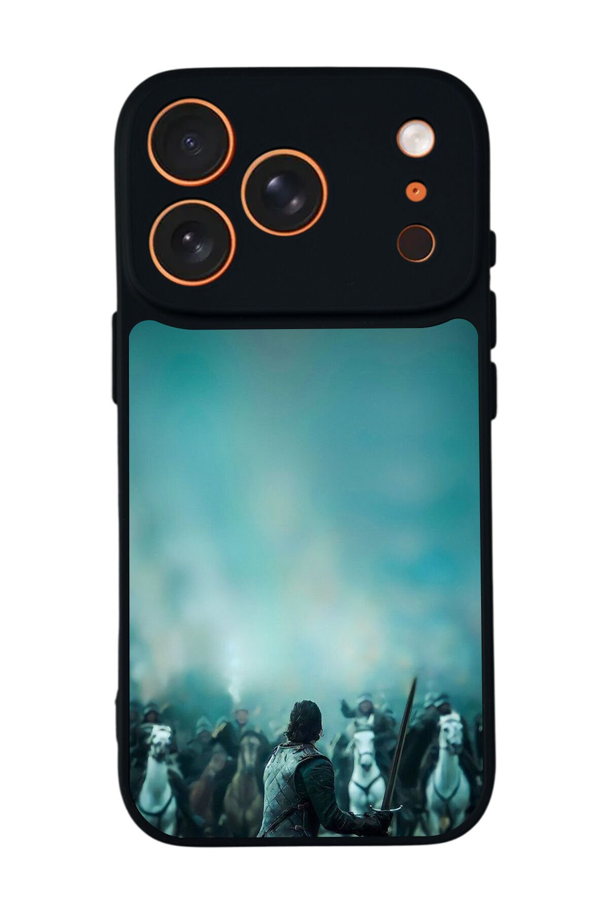 iPhone 17 Pro Uyumlu GameOfThrones Tasarımlı Glossy Premium Kılıf