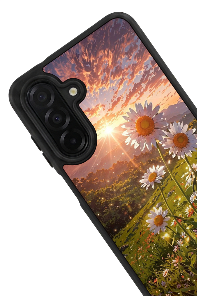 Samsung Galaxy A26 Uyumlu Cicek Tasarımlı Glossy Premium Kılıf