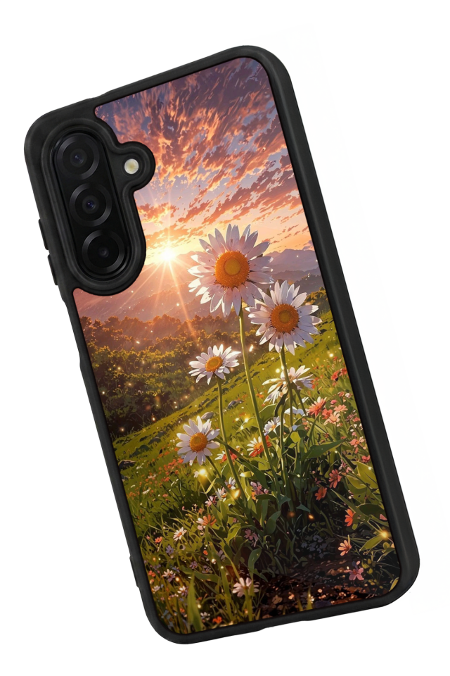 Samsung Galaxy A26 Uyumlu Cicek Tasarımlı Glossy Premium Kılıf